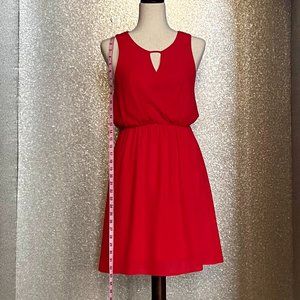 Everly, Red Dress, Hand Wash, Size Small